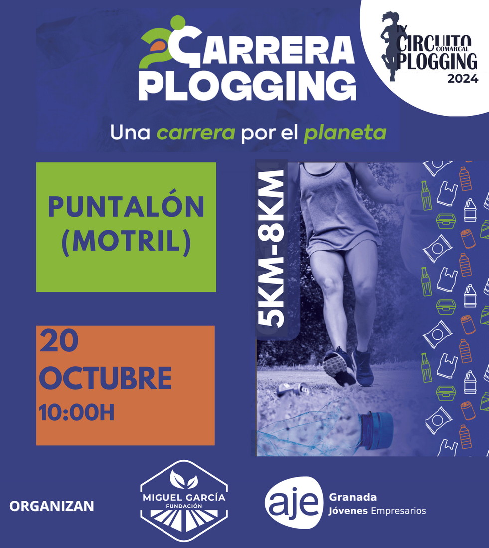 La Fundación Miguel García Sánchez y la Asociación de Jóvenes Empresarios organizan la primera Carrera Plogging por el Planeta